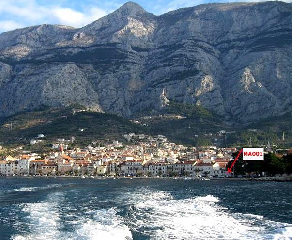 Sea-view villa in Makarska, photograph 19