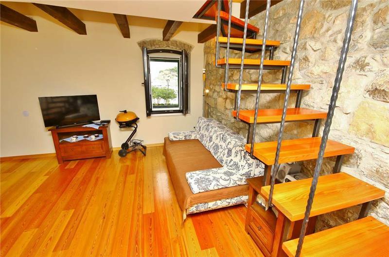 Sea-view villa in Makarska, photograph 7