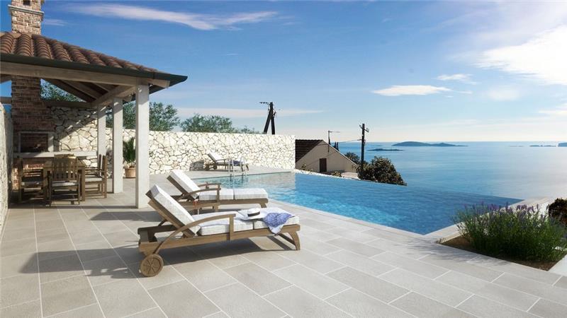 Sea-view villa in Mlini, photograph 2