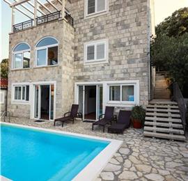 8 Bedroom Seaside Villa with Pool in Zaton Bay near Dubrovnik, Sleeps 17-22