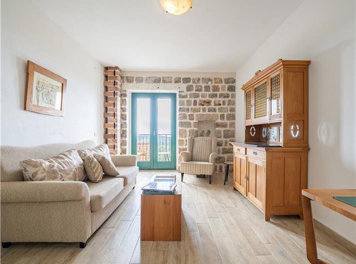 Selection of 1 Bedroom Apartments with Shared Pool in Kotor Bay, Montenegro, Sleeps 2-3