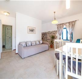 Selection of 1 Bedroom Apartments with Shared Pool in Kotor Bay, Montenegro, Sleeps 2-3