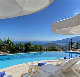 5 Bedroom Villa with Pool in Kalkan, sleeps 10