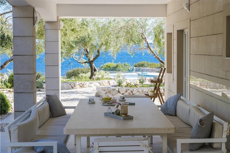 Luxury 5 Bedroom Beachfront Villa near Dubrovnik, Sleeps 11-12
