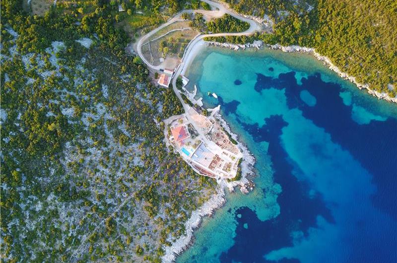 Luxury 5 Bedroom Beachfront Villa near Dubrovnik, Sleeps 11-12