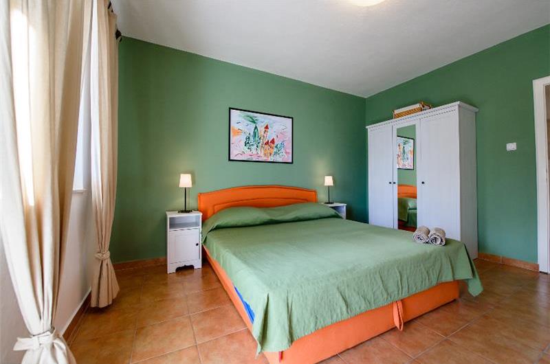 Two bedroom apartment located directly on Brela beach sleeps 4-5