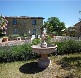 1 and 2 Bed Apartments with Shared Pool on Tuscan Stone Farmhouse near Florence- Sleeps 2-6