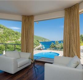Luxury 7 Bedroom Villa with Pool in Stunning Bay near Vela Luka, Korcula - sleeps 14-17