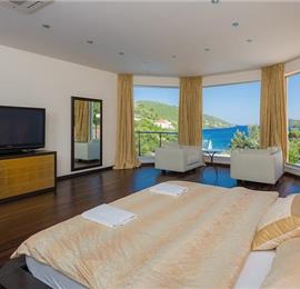 Luxury 7 Bedroom Villa with Pool in Stunning Bay near Vela Luka, Korcula - sleeps 14-17