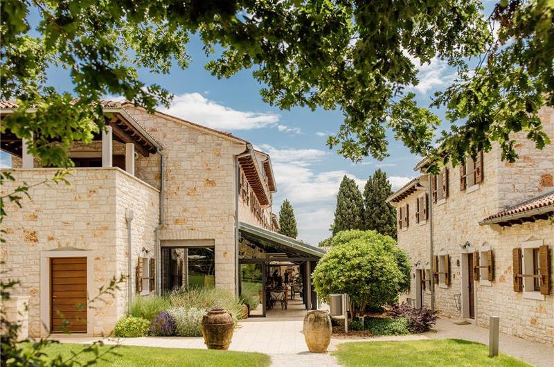 Luxury Villa Estate with 3 Pools on Istrian Vineyards near Bale, sleeps 56-60