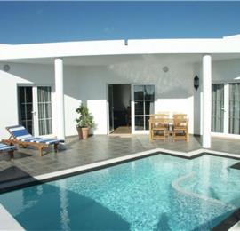 2 Bedroom Seaside Villa with Pool near Puerto del Carmen, sleeps 4