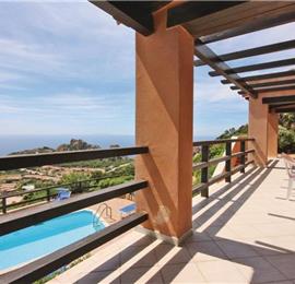 6 Bedroom Villa with Pool and Sea Views in Costa Paradiso, sleeps 12-14