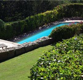 Luxury 5 Bedroom Villa with Pool and Sea Views in Pevero, Porto Cervo, sleeps 10