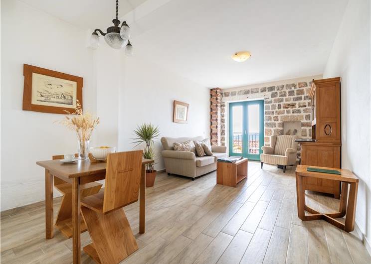 Studio Apartment with Shared Pool in Kotor Bay, Montenegro, Sleeps 2-3