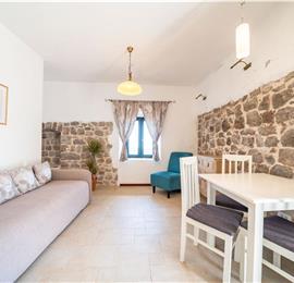 Studio Apartment with Shared Pool in Kotor Bay, Montenegro, Sleeps 2-3