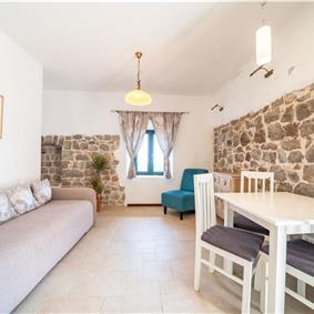 Studio Apartment with Shared Pool in Kotor Bay, Montenegro, Sleeps 2-3