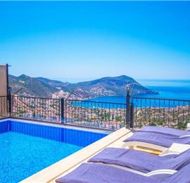 9 Bedroom Villa with Pool in Kalkan, Sleeps 15