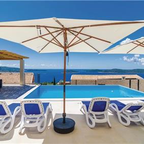 3 Bedroom Villa with Pool in Brsecine near Dubrovnik, sleeps 5-7
