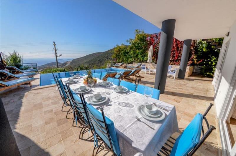 7 Bedroom Villa with Pool in Kalkan, Sleeps 14