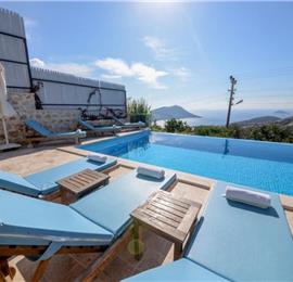 7 Bedroom Villa with Pool in Kalkan, Sleeps 14