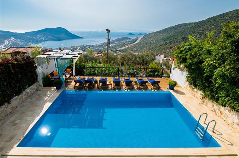 7 Bedroom Villa with Pool in Kalkan, Sleeps 14