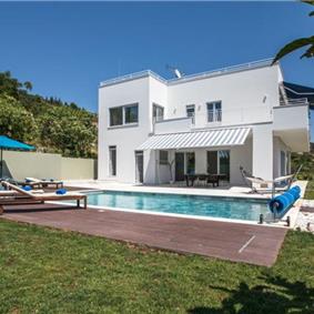 Luxury 4 Bedroom Villa with Pool and Sea Views in Orasac, Dubrovnik Region, sleeps 8-10