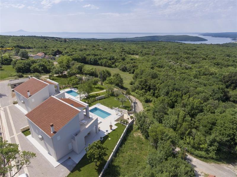 Sea-view villa in Labin, photograph 16