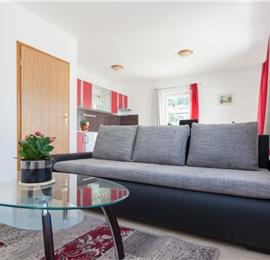 1 Bedroom 1st Floor Apartment with Balcony near Dubrovnik Old Town, Sleeps 2