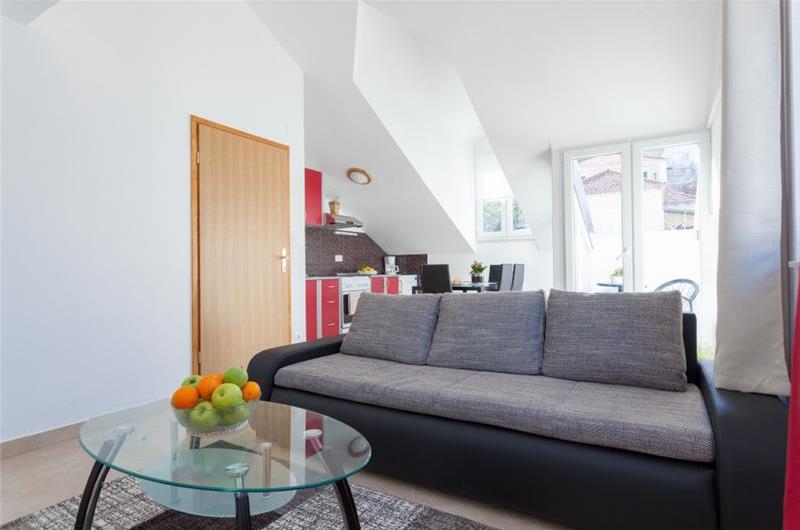 1 Bedroom 2nd Floor Apartment with Balcony near Dubrovnik Old Town, Sleeps 2-3