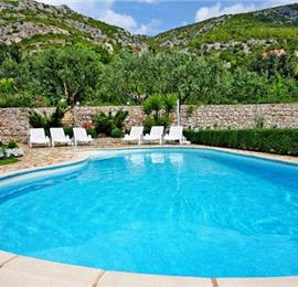 4 Bedroom Villa with Pool in Viganj near Orebic, Sleeps 8-10