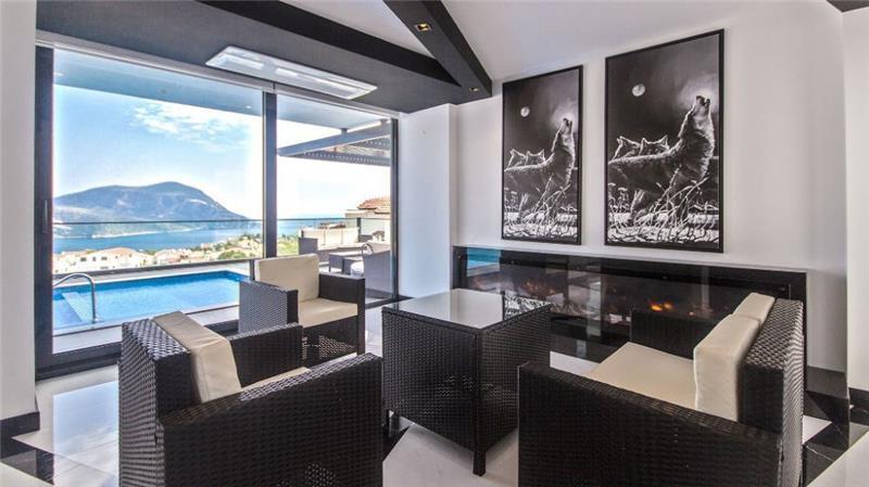 Sea-view villa in Kalkan, photograph 14