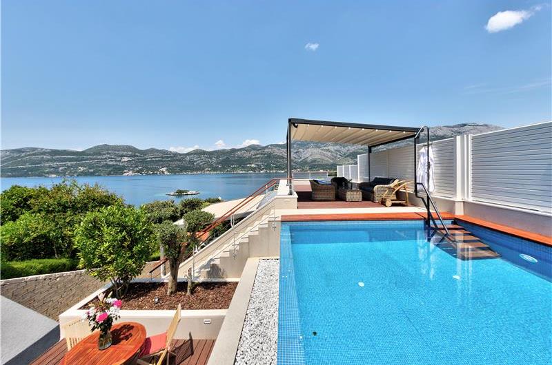 2 x 3 Bedroom Villas with Sea Views and Pools on Korcula Island, Sleeps 6 