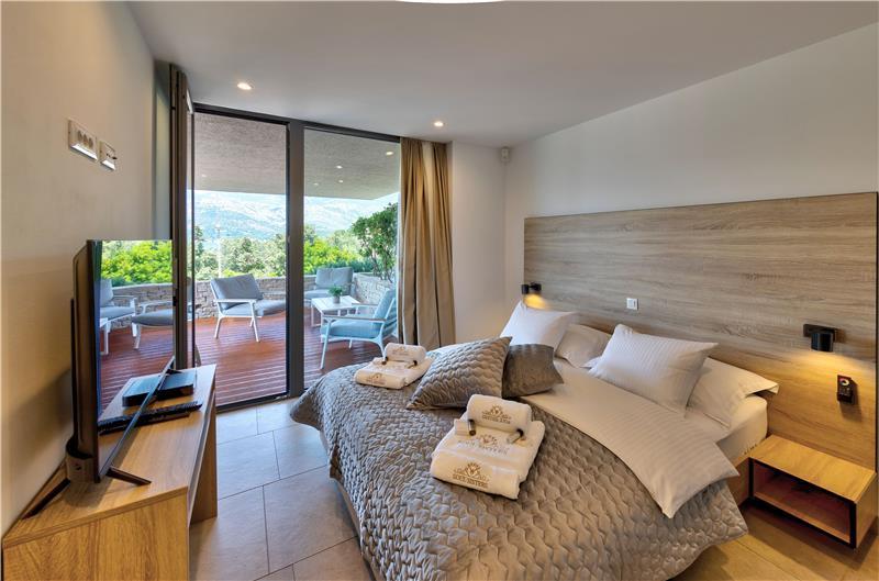 2 x 3 Bedroom Villas with Sea Views and Pools on Korcula Island, Sleeps 6 