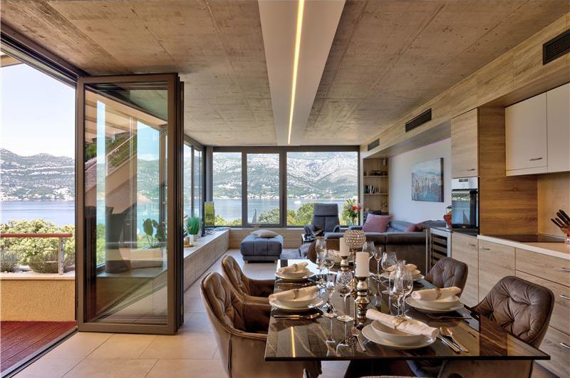 2 x 3 Bedroom Villas with Sea Views and Pools on Korcula Island, Sleeps 6 