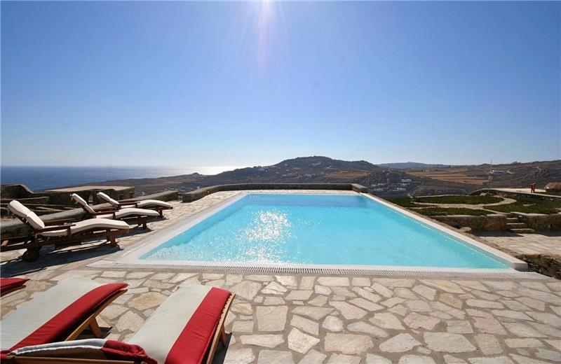 4 Bedroom Villa with Pool near Super Paradise Beach on Mykonos, Sleeps 8