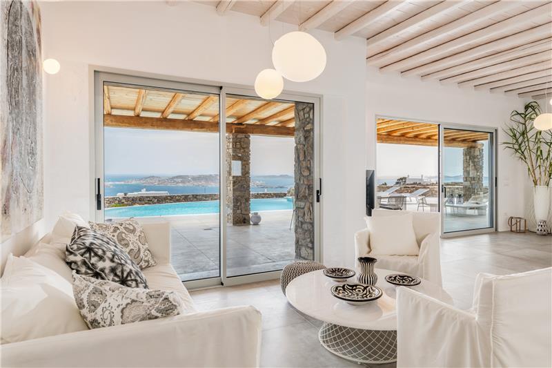 Sea-view villa in Tourlos, photograph 6