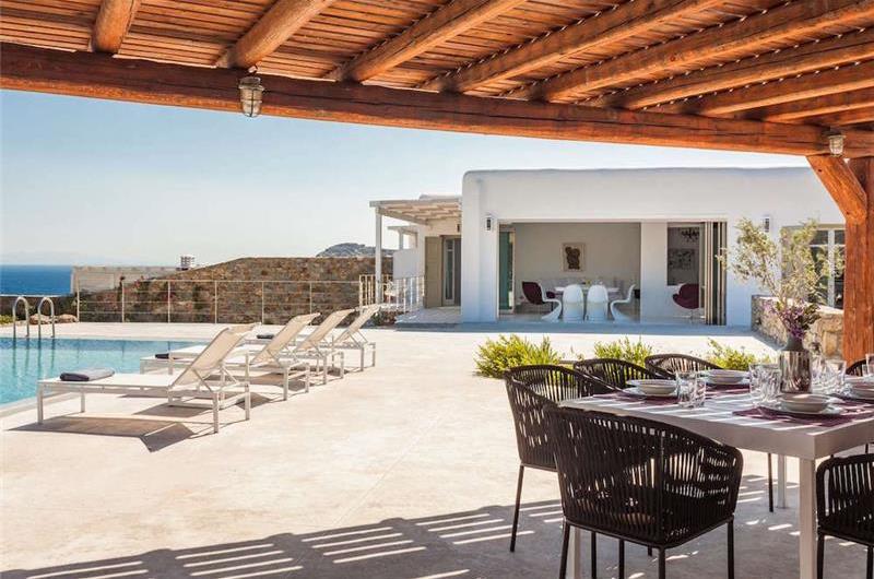 4 Bedroom Villa with Pool in Elia on Mykonos, Sleeps 8