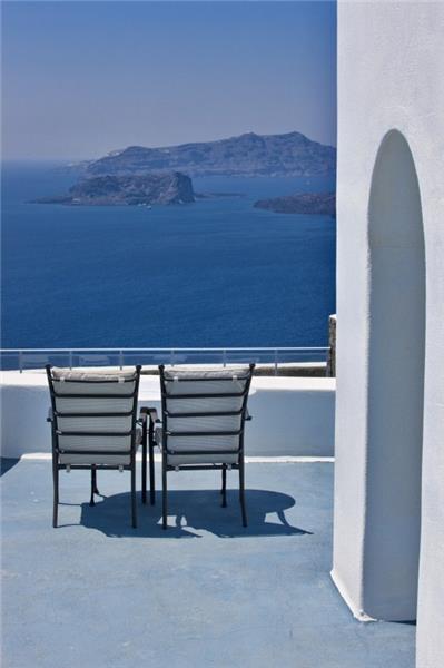 Sea-view villa in Megalochori, photograph 14