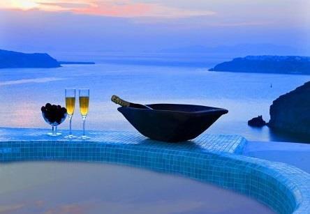 Sea-view villa in Fira, photograph 20
