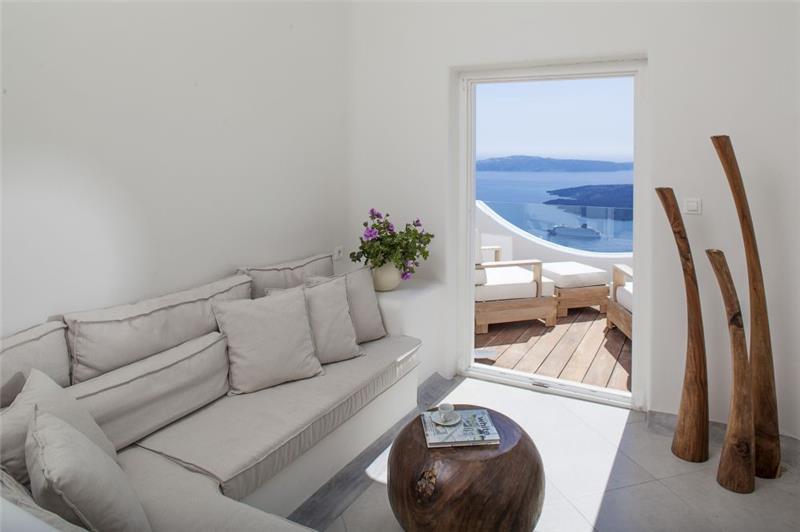 Sea-view villa in Imerovigli, photograph 7
