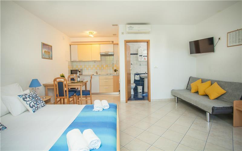 A Selection of 4x 1-Bedroom Apartments and 4x Studio Apartments near Trogir, Sleeps 2-3