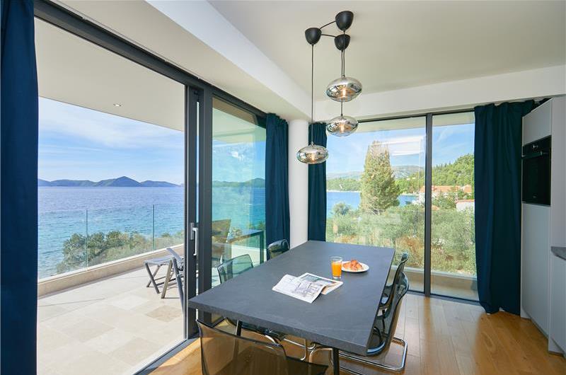 6 Bedroom Seafront Villa with Pool near Slano, Sleeps 12-14