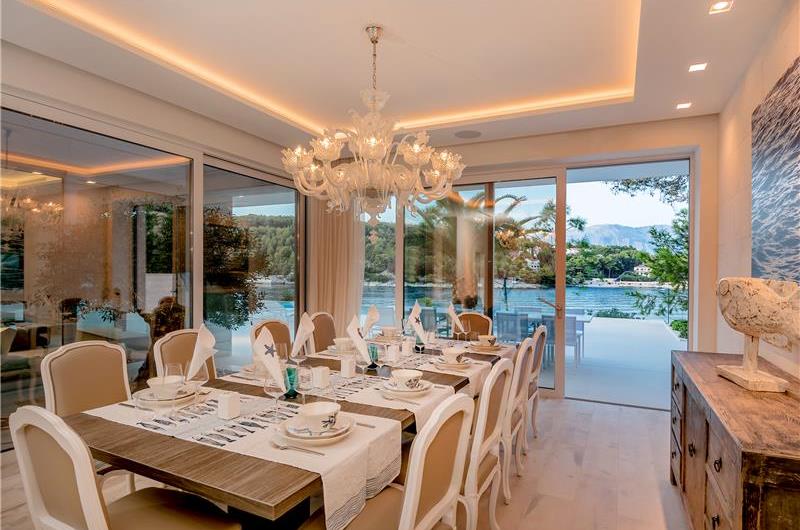 Luxury 6 Bedroom Brac Island Beach Front Villa With Heated Infinity Pool and lift near Sumartin sleeps 12