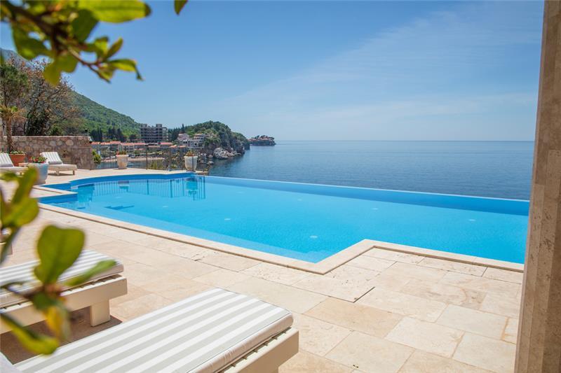 Beachfront villa in Budva, photograph 17