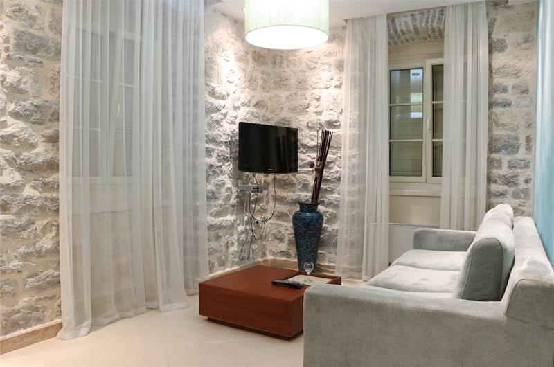 10 bedroom waterfront villa with pool near Dobrota, Kotor Bay, sleeps 22