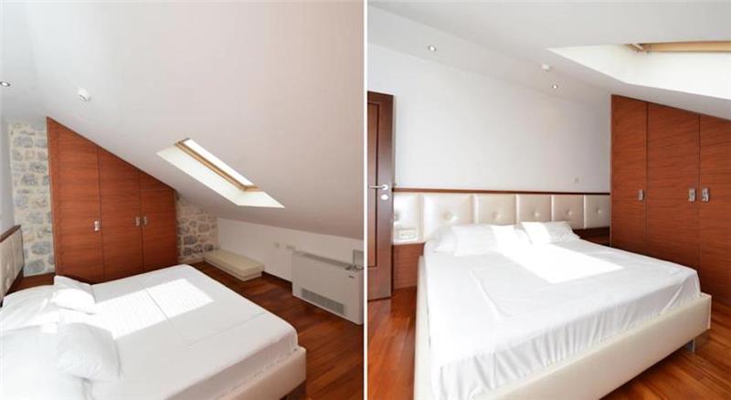 10 bedroom waterfront villa with pool near Dobrota, Kotor Bay, sleeps 22