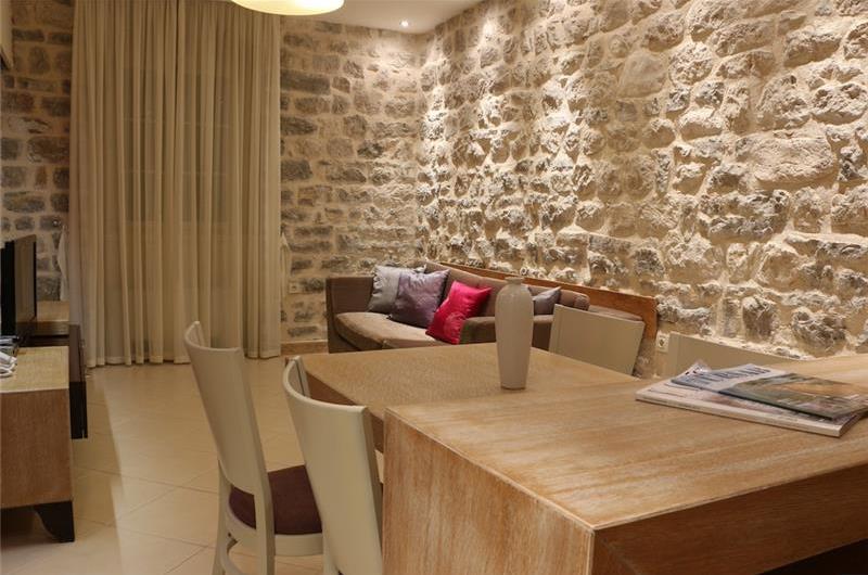 10 bedroom waterfront villa with pool near Dobrota, Kotor Bay, sleeps 22