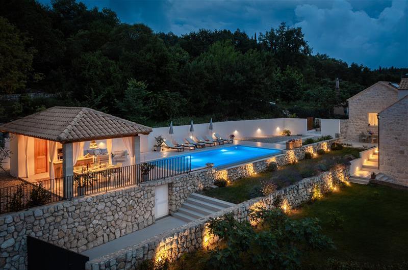 3 bedroom countryside villa with pool near Gruda, Konavle, sleeps 6