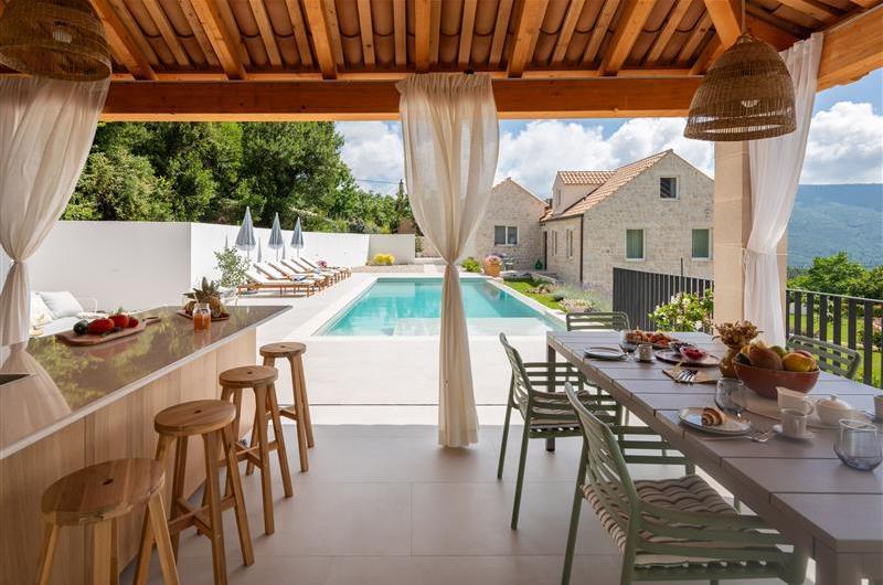 3 bedroom countryside villa with pool near Gruda, Konavle, sleeps 6