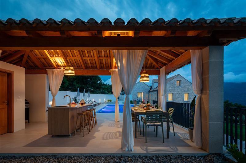 3 bedroom countryside villa with pool near Gruda, Konavle, sleeps 6